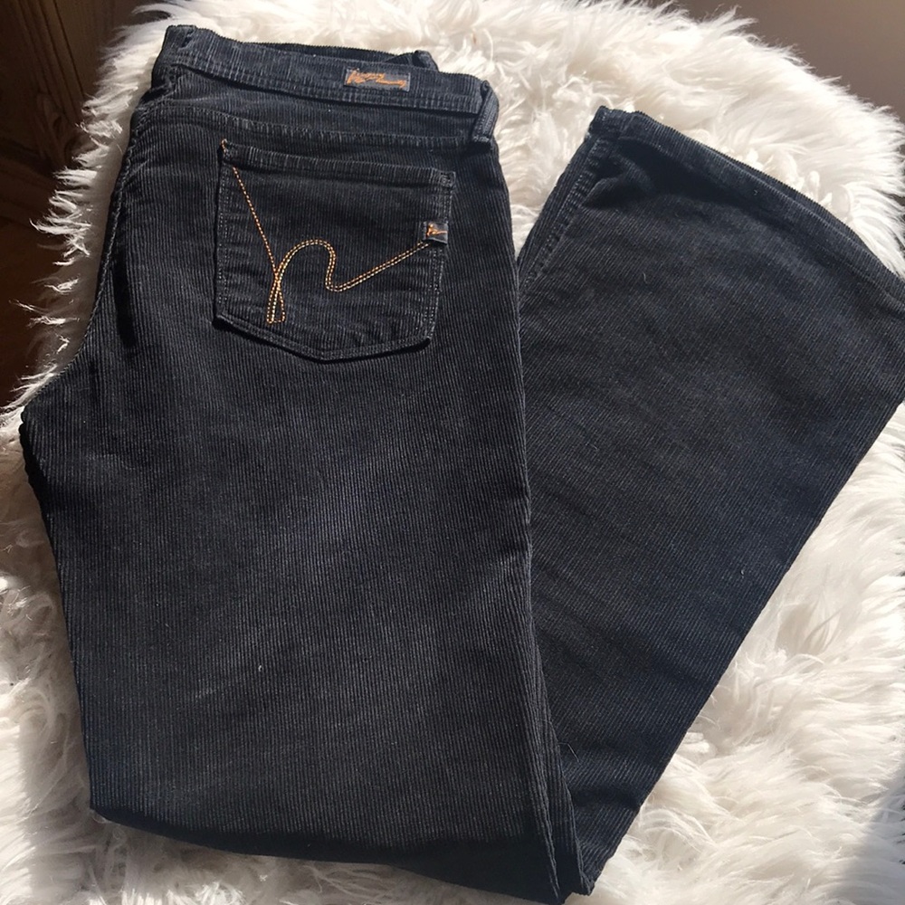 Citizens of Humanity black corduroys